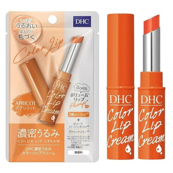 DHC 컬러 립 크림 무향 내추럴 립스틱 살구 1.5g
