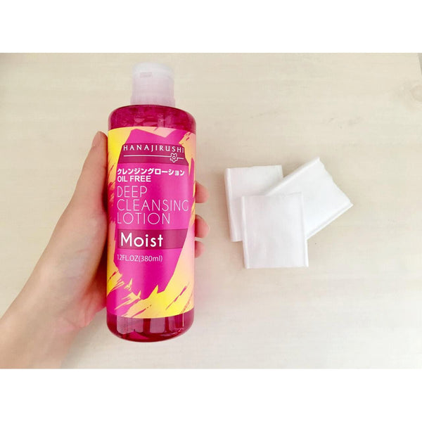 하나지루시 딥 클렌징 로션 모이스트 380ml