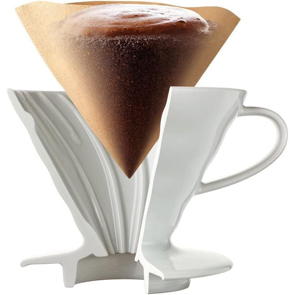 하리오 V60 세라믹 커피 드리퍼 1~4컵 화이트