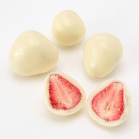 무인양품 화이트 초콜렛 커버 딸기 50g