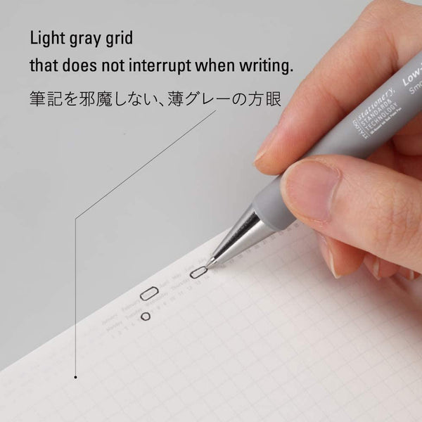 Nitto Stalogy B6 Editor's Series 365 Days Notebook(격자 종이 노트) 블랙