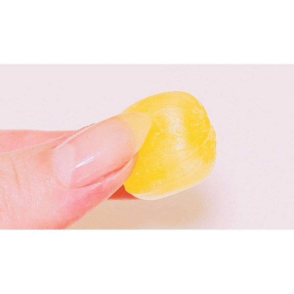 리본 생 유자 감귤 허브 기침약 목 진정 캔디 78g