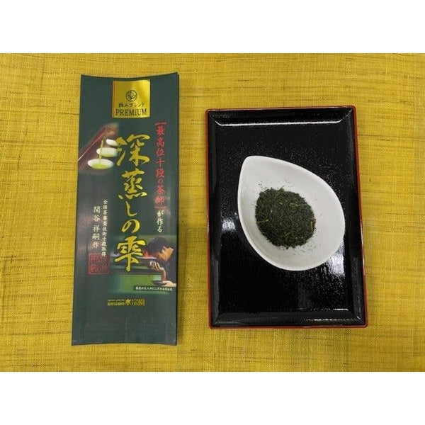 스이소엔 깊은 찐 일본 녹차 루스 리프 차 100g