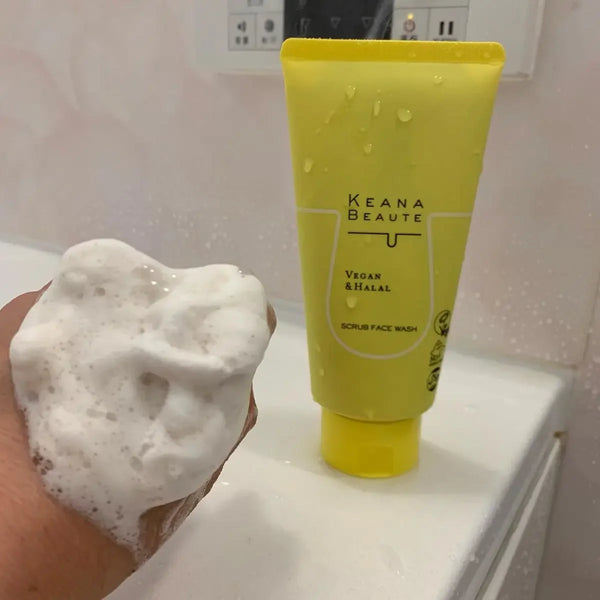 Keana Beaute 포어 클렌징 스크럽 크루얼티 프리 & 할랄 페이스 워시 120g