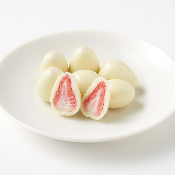 무인양품 화이트 초콜렛 커버 딸기 50g