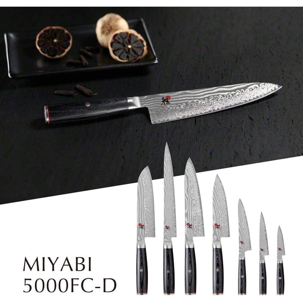 Miyabi 5000FC-D 다마스커스 강철 규토 칼 160mm