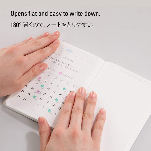 Nitto Stalogy B6 Editor's Series 365 Days Notebook(격자 종이 노트) 블랙