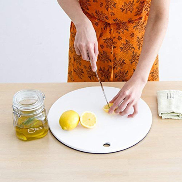 요시카와 구리하라 하루미 원형 도마 35cm