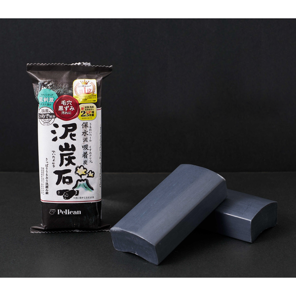 펠리칸 비누 데이탄세키 숯 비누 135g