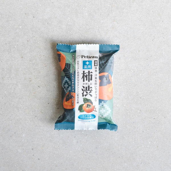 펠리칸 비누 약용 감 탄닌 바디 바 비누 80g