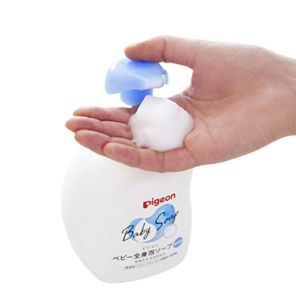 피존 젠틀 베이비 비누 신생아용 전신 거품비누 500ml