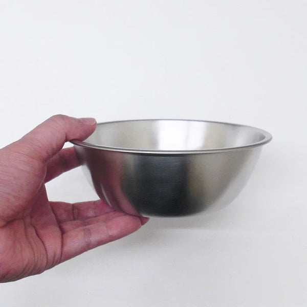 Ptygrace 내구성이 뛰어난 그릇 캠핑용 콤팩트 쌓을 수 있는 강철 그릇 14cm