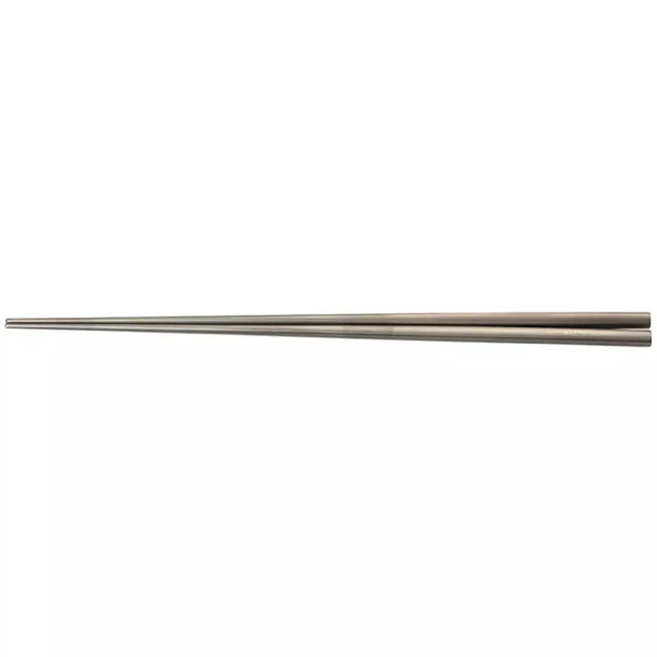 순수 티타늄 경량 젓가락 스타일리쉬 무광택 22.5cm