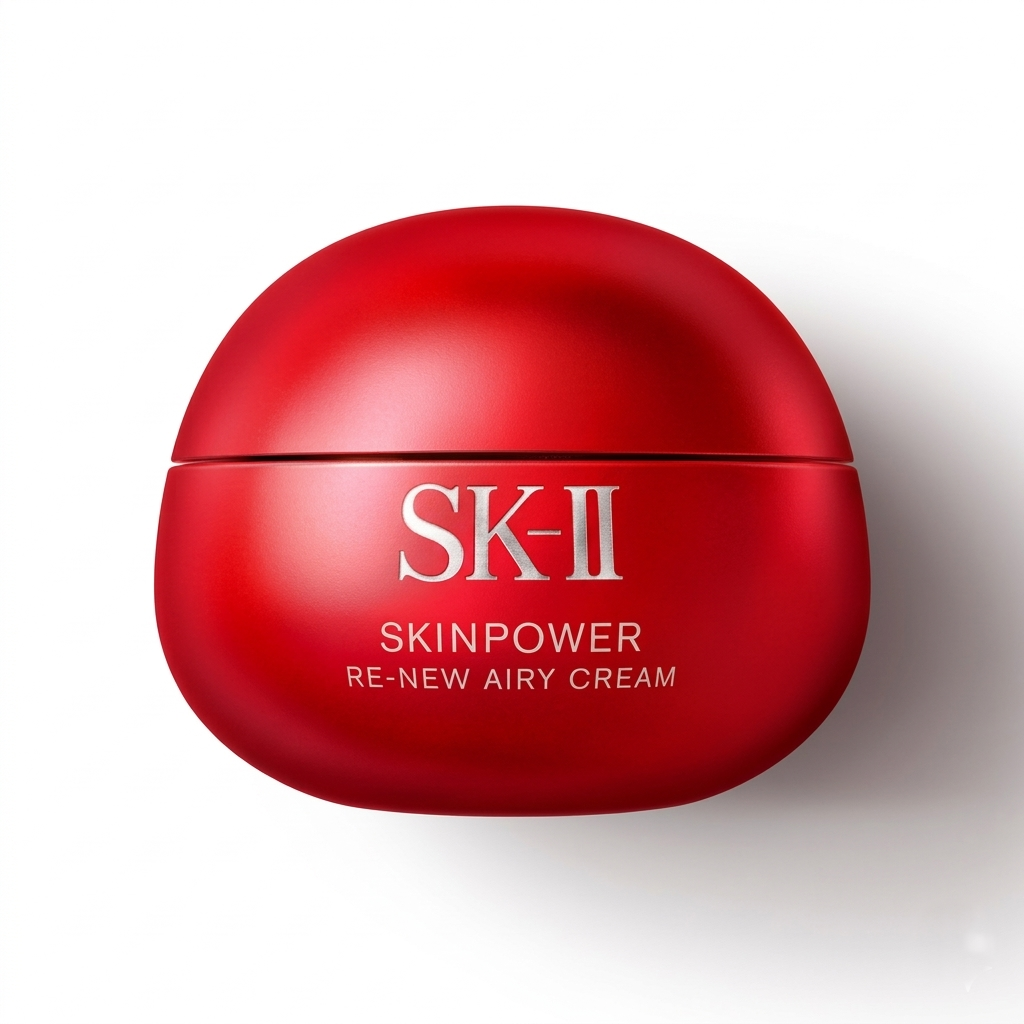 SK-II 스킨 파워 리뉴 에어리 크림 퍼밍 페이스 모이스처라이저 80g
