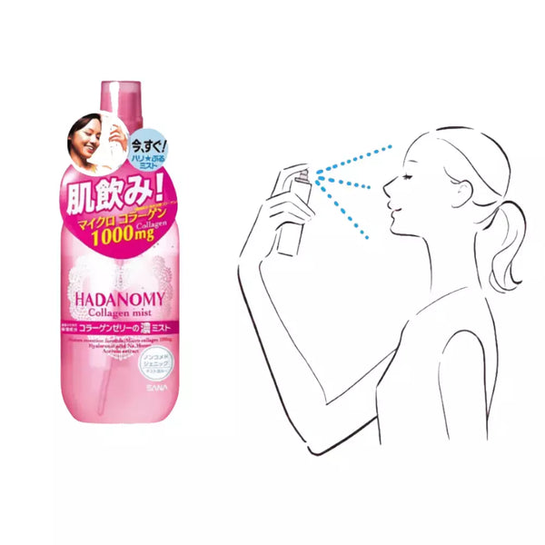 사나 하다노미 하이드레이팅 콜라겐 미스트 하이드레이팅 페이스 미스트 스프레이 250ml