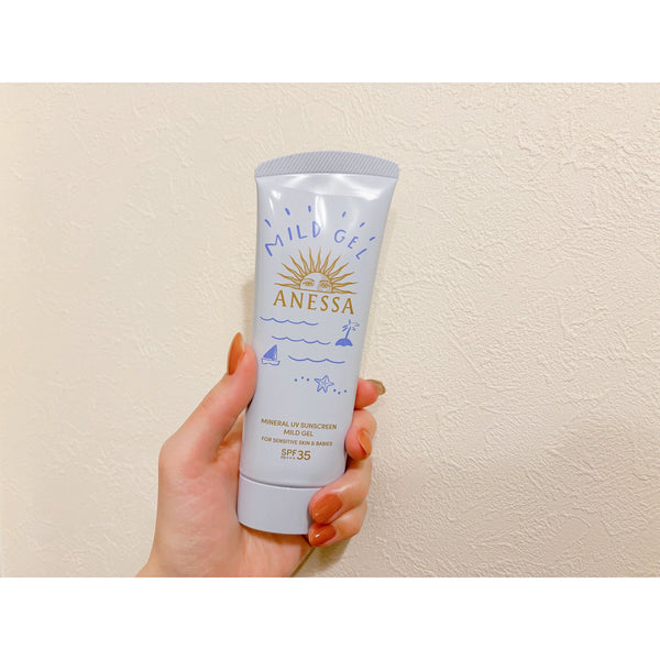 아네사 모이스처 UV 썬스크린 마일드 젤 SPF35 PA+++ 90ml