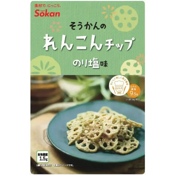 소칸김 렌콘칩 일본 해초맛 연근칩 18g (6개입)
