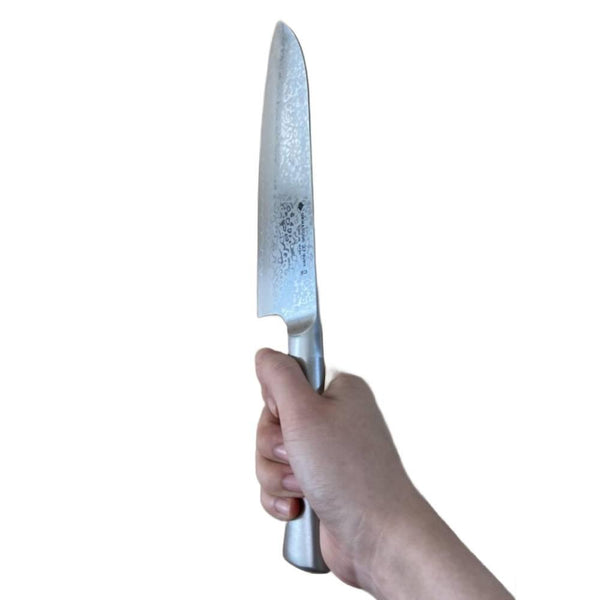 소리 야나기 다마스커스 식칼 (일본 다마스커스 강철 요리사 칼) 18cm