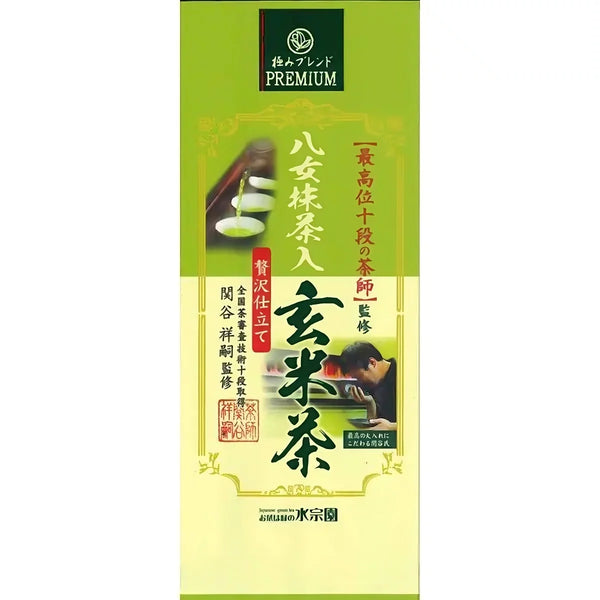 스이소엔 겐마이차 현미 녹차 & 야메 말차 블렌드 150g