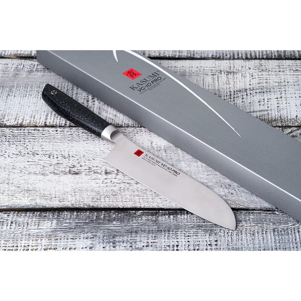 스미카마 카스미 VG-10 Pro 산토쿠 나이프 180mm 54018