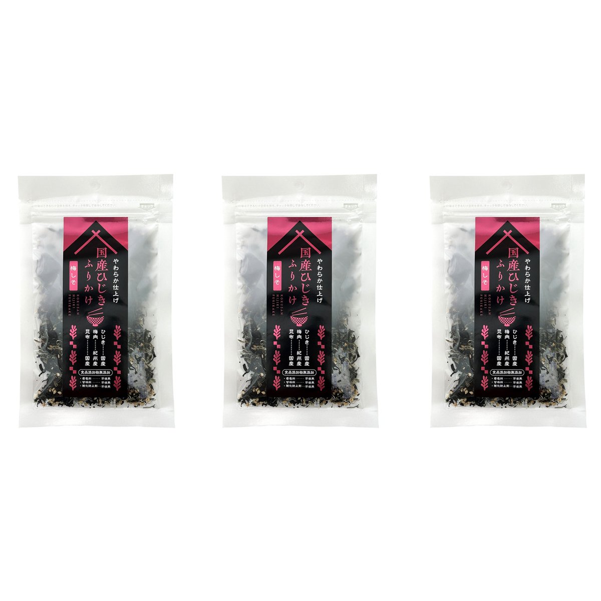 타쿠세이 히지키 매실 시소 소프트 후리카케 다용도 시즈닝 22g (3팩)