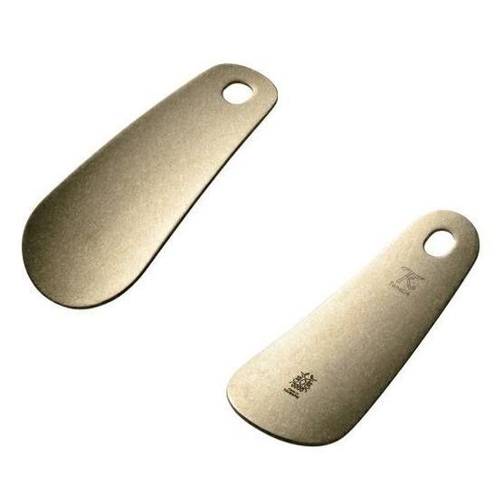 타나베 황동 구둣 주걱 질감 및 무광택 마감, 선물 상자 포함