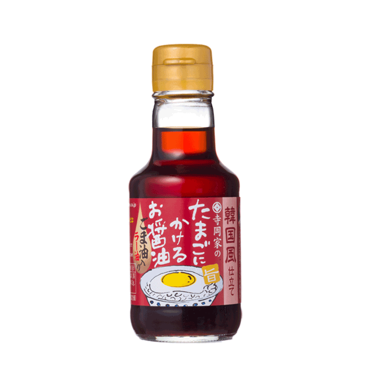 테라오카 계란 요리용 한국식 매운 고추 간장 150ml