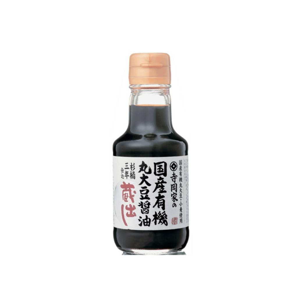 테라오카 간장 인증 유기농 통 숙성 간장 150ml