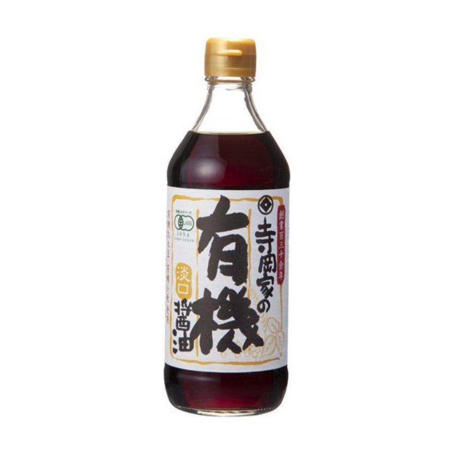 테라오카 우스쿠치 간장 유기농 일본산 간장 500ml