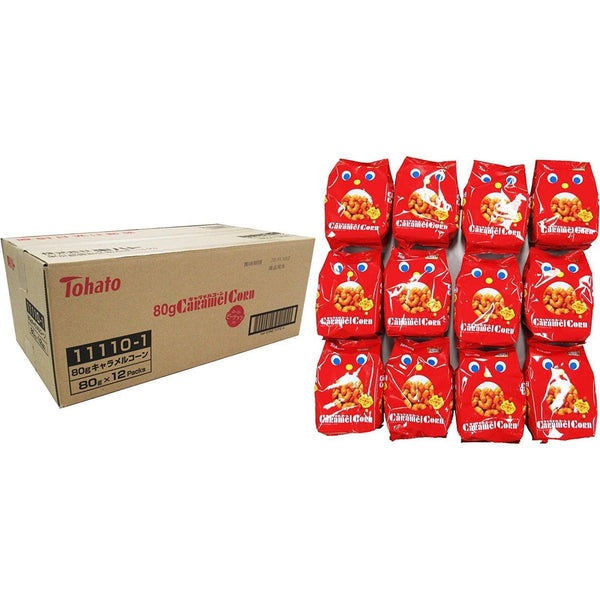 토하토 카라멜 옥수수 퍼프 오리지널맛 70g (12봉입)