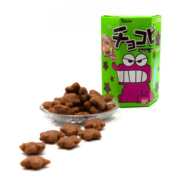 토하토 초코비 별모양 초코콘퍼프스낵 + 신짱스티커 25g (3개입)