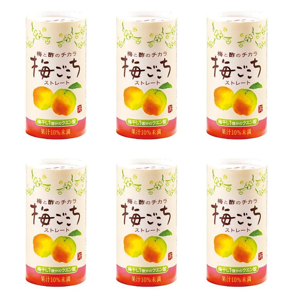 토키와 우메 맛 일본식 식초 프리믹스 음료 125ml (6개 팩)