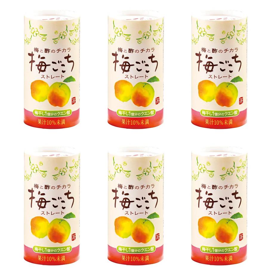 토키와 우메 맛 일본식 식초 프리믹스 음료 125ml (6개 팩)