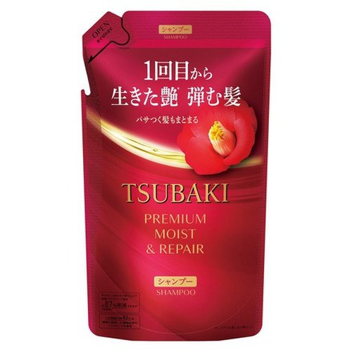 츠바키 샴푸 프리미엄 모이스트 & 리페어 카멜리아 헤어 샴푸 리필 300ml