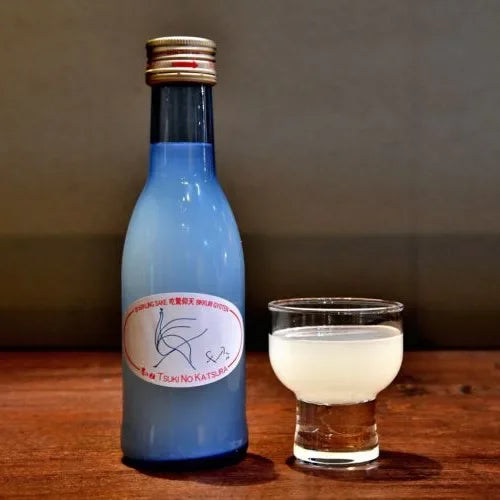 쓰키노카츠라 수제 스파클링 사케 빗쿠리 교텐 180ml