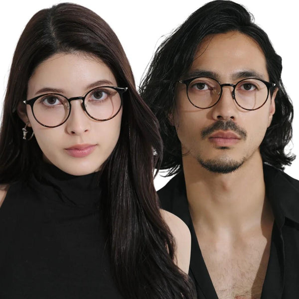 UV 및 적외선 차단 대형 렌즈 패션 안경 대모갑