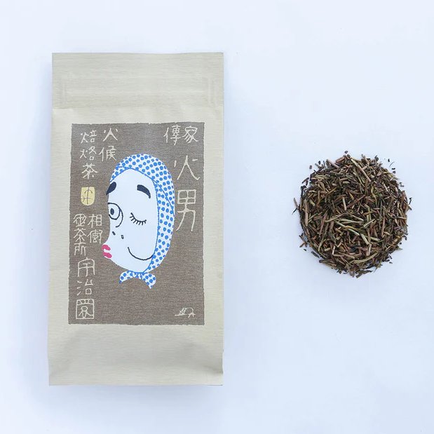 우지엔 호지차 찻잎차 프리미엄 카리가네 볶은 녹차 80g