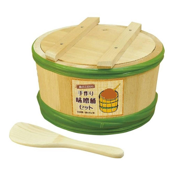 집에서 만드는 된장 1.5kg 수용량을 위한 나무로 되는 노후화 배럴