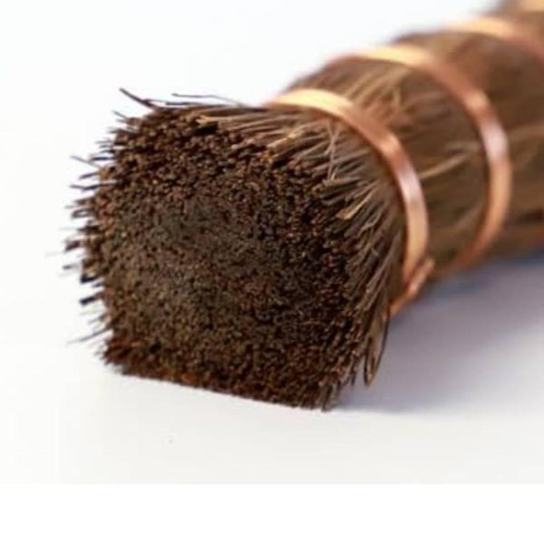 수제 생분해성 팜 섬유 접시 수세미 14cm