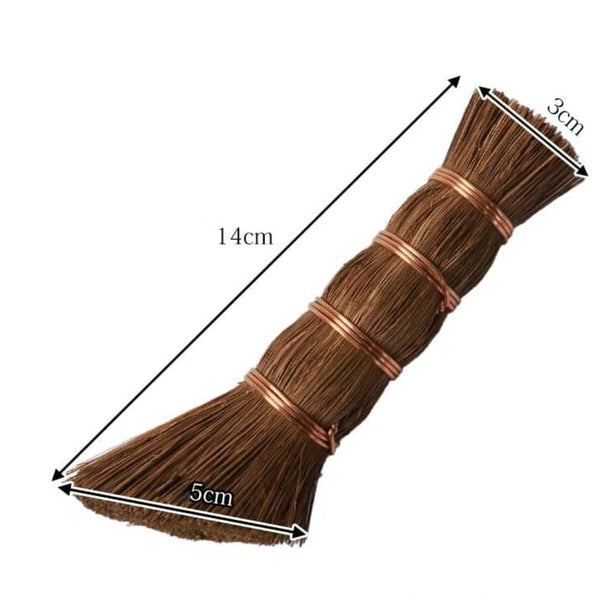 수제 생분해성 팜 섬유 접시 수세미 14cm