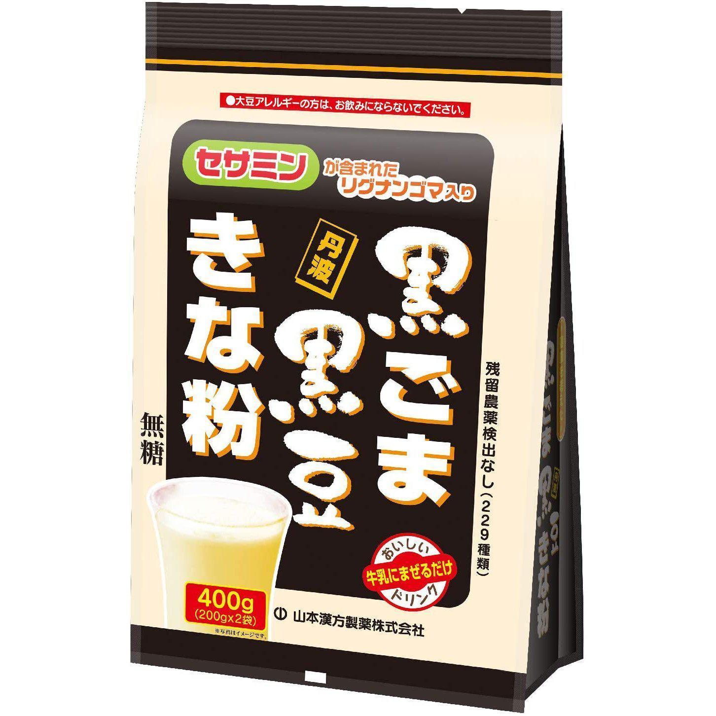 야마모토 칸포 키나코 흑참깨 가루 400g