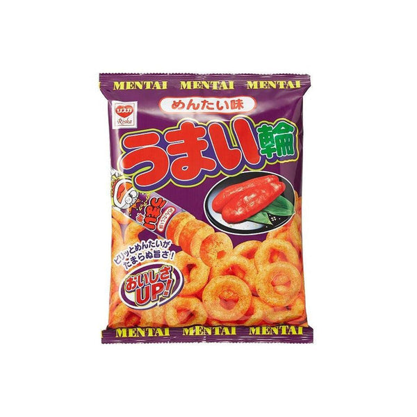 야오킨 우마이와 멘타이 매콤 명란 옥수수 퍼프링 75g (3팩)