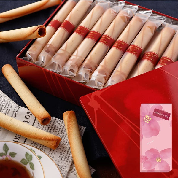Yoku Moku Cigare au Chocolat 일본 시가 초콜릿이 들어있는 쿠키 18개