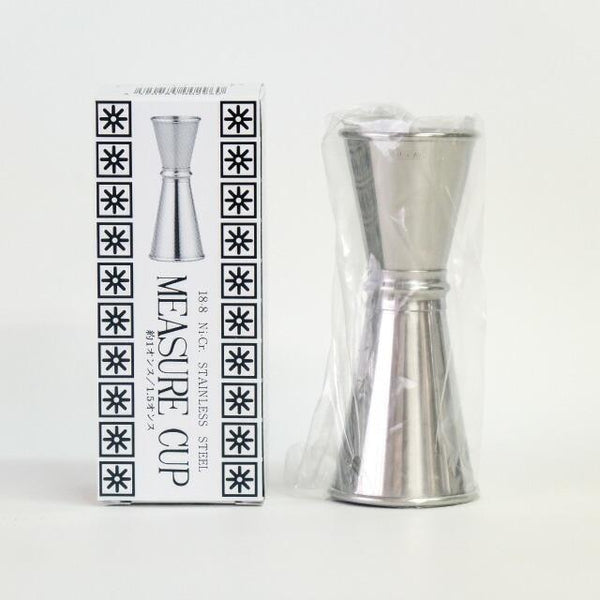 Yukiwa 일본 지거 바 측정 컵(눈금 포함) 28ml/43ml(1oz/1.5oz)