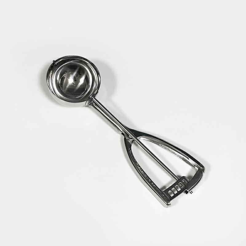 유키와 스테인리스 접시 아이스크림 쿠키 국자 대형 80ml