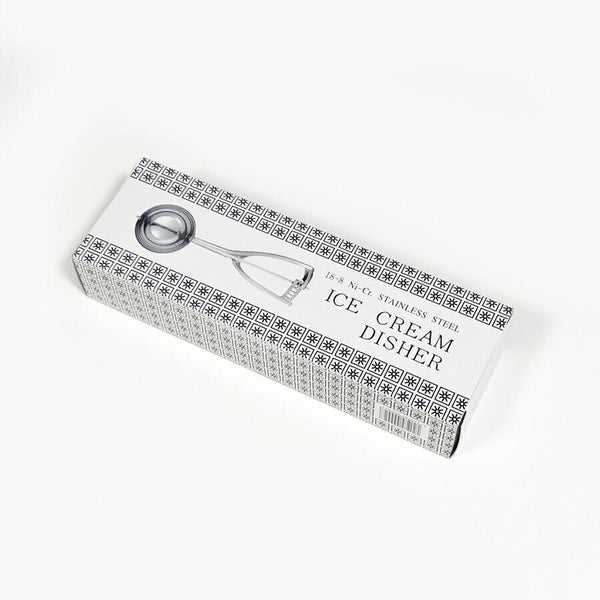 유키와 스테인리스 접시 아이스크림 쿠키 국자 대형 80ml