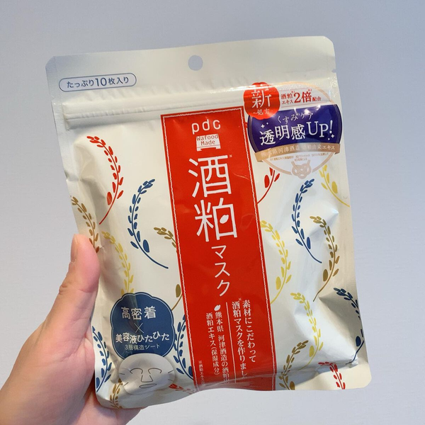 pdc 와푸드 메이드 SK 술지게미 페이스 마스크 10매