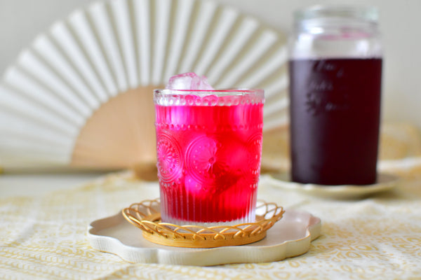 Red Shiso Juice (Japanese Red Vitamin Drink Recipe)