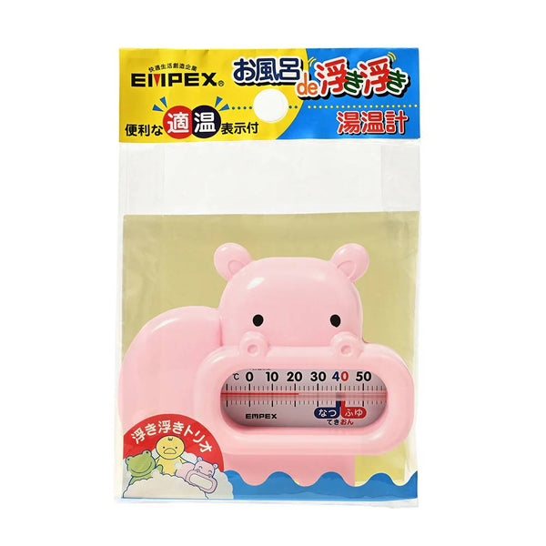Empex 떠다니는 하마 장난감 및 아기 목욕 온도계 TG-5133
