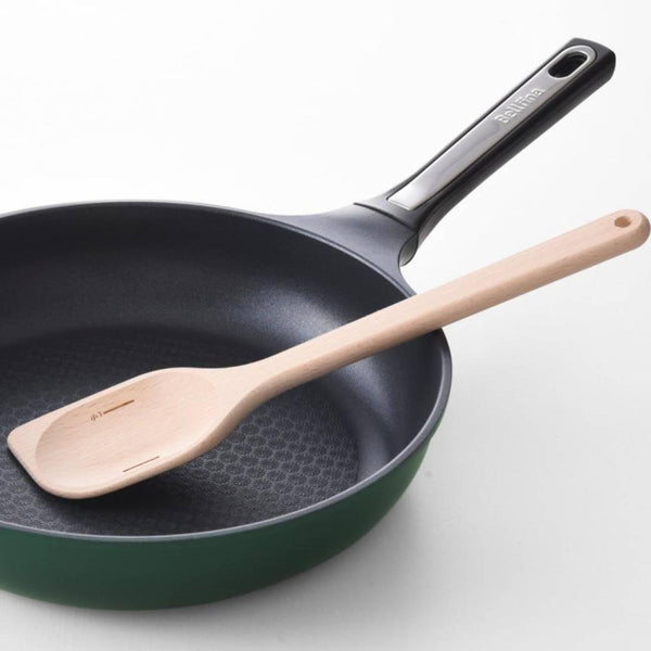 2 in 1 나무 요리 주걱과 계량스푼 표시 29.5cm